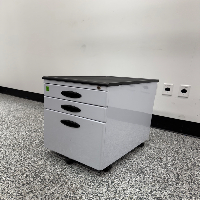 3-Drawer Mobile File Cabinet image 1